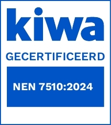 Huisartsentelefonie is Kiwa NEN 7510:2024 gecertificeerd.